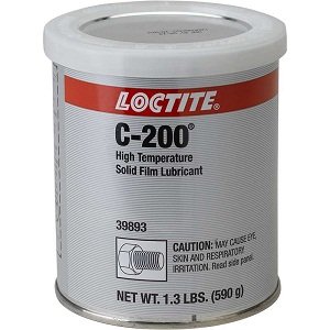 LOCTITE LB C-200 LUBRICANT known as C-200 Solid Film Lubricant 39893,HIGH TEMP