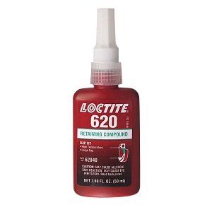 Loctite(R) 620 Retaining Compound Slip Fit 62040,HIGH TEMP,50ML