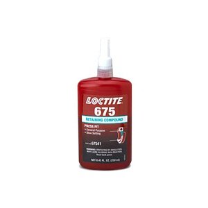 LOCTITE 675 RETAINING COMPOUND known as LOCTITE® 675 RETAINING COMPOUN 67541, 250 mL bottle
