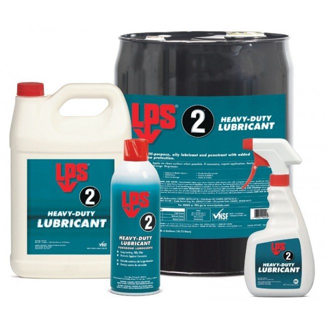 LPS 2 Heavy-Duty Lubricant, HAND CLR