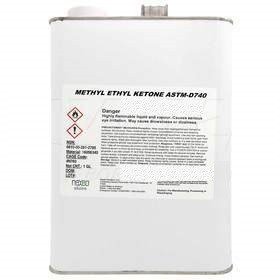 Methyl Ethyl Ketone ASTM-D740 Solvent Gallon Can