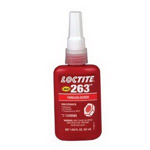 LOCTITE® 263™ THREADLOCKER HIGH STRENGTH 1330585, 50 mL bottle