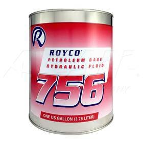 Royco 756 Hydraulic Fluid MIL-PRF5606H 1 Gallon Can