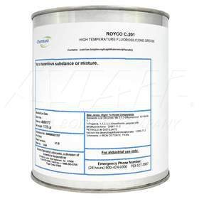 ROYCO C-201 High Temp Fluorosilicone Grease 24x1-Quart Cans